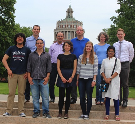 2015 Inaugural participants of the International Summer Fellowship Program with faculty advisors.