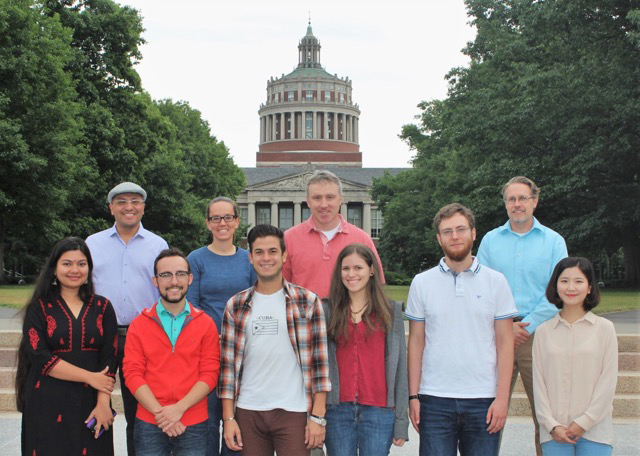 2016 Participants of the International Summer Fellowship Program with faculty advisors.