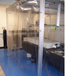 interior of laser lab