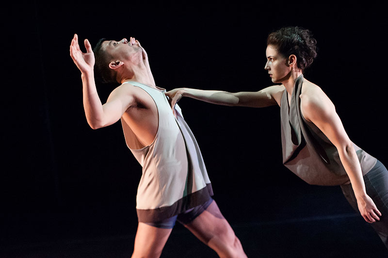 Dancers performing