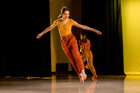 Dancers on stage.