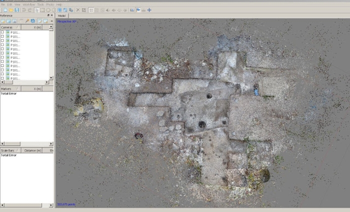 Screen shot of preliminary model