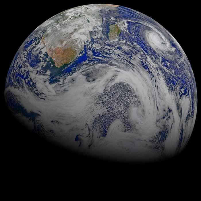 Earth from space.