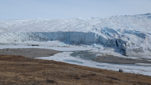 Glacier front at Greenland