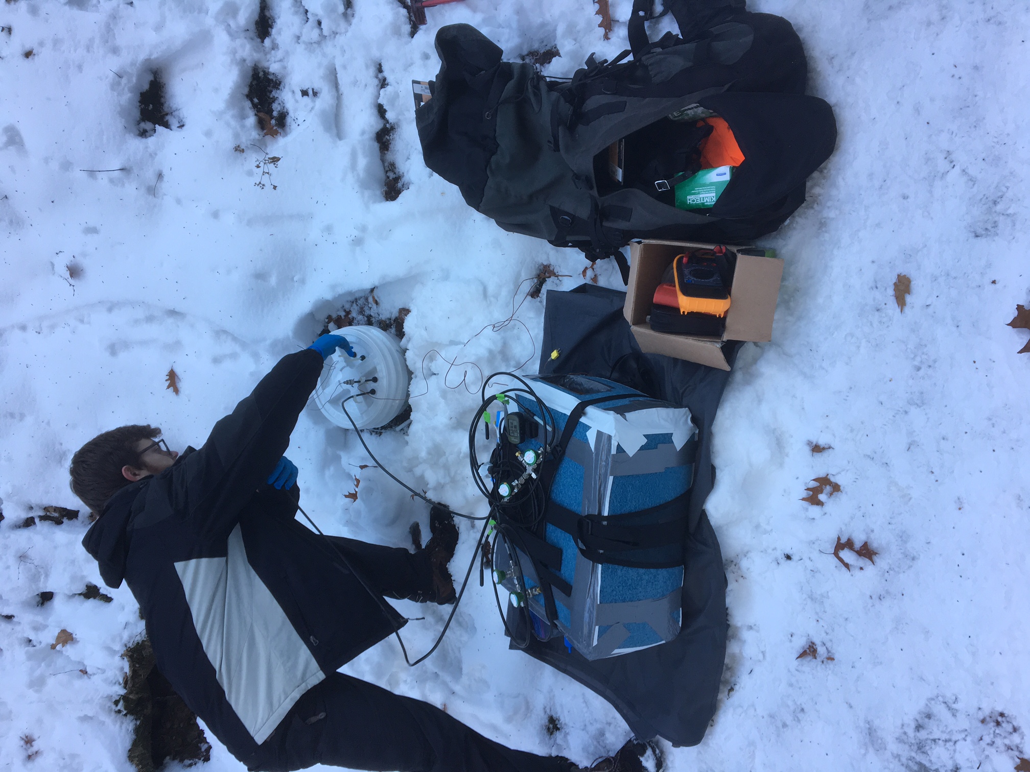 Will working on measuring geologic methane fluxes in Western NY