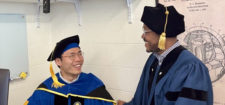 Celebrating Dr. Zhang (1st PhD student) Celebrating Dr. Zhang (1st PhD student)