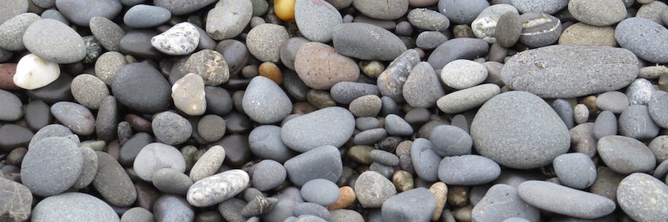 Beach stones