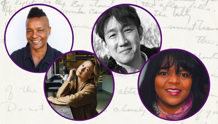 Images of Plutzik Reading Series Guests