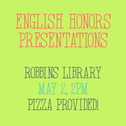 Honors presentations image