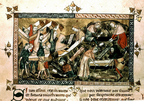 14th Century Black Death Image