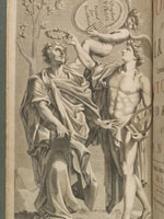 Front piece from The Works of Virgil
