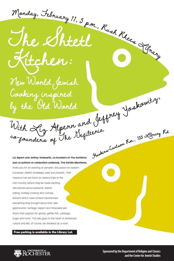 The Shtetl Kitchen Event Poster
