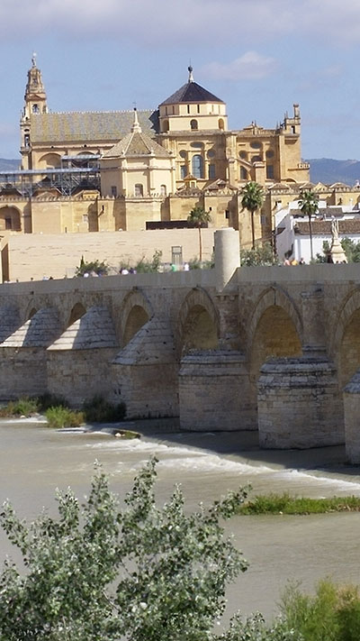 An expanse of bridge in Granada.