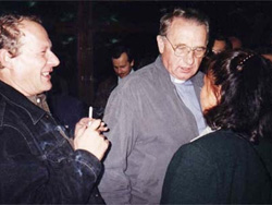 Adam Michnik and Józef Tischner