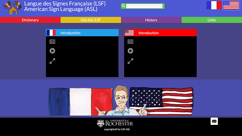 lsf-asl website home page