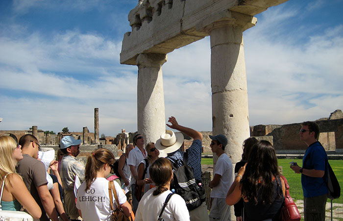 Students in Italy