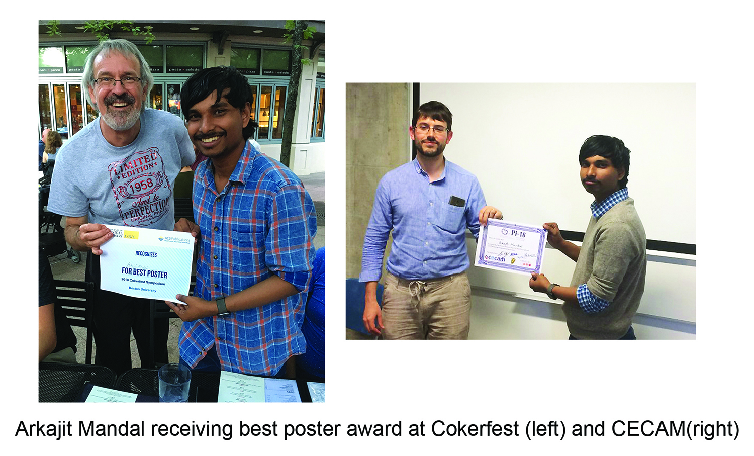 arkajit best poster awards