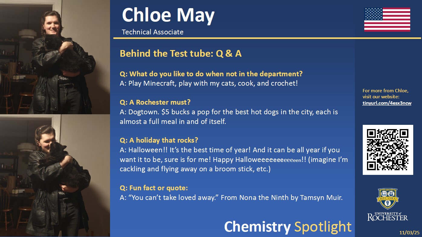 A graphic image displaying some of the person's spotlight details.