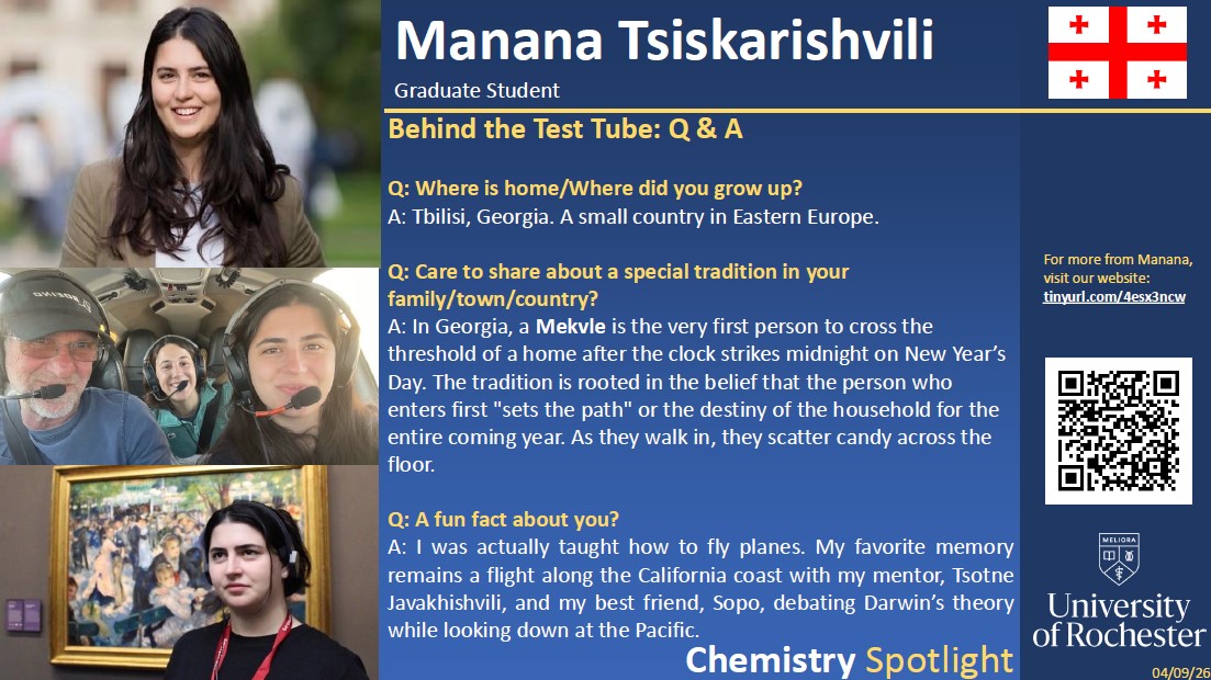 A graphic image displaying some of the person's spotlight details.