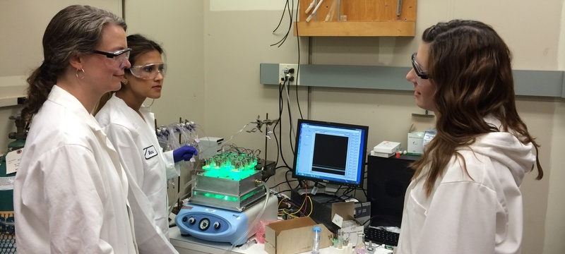 Photochemistry in the lab.