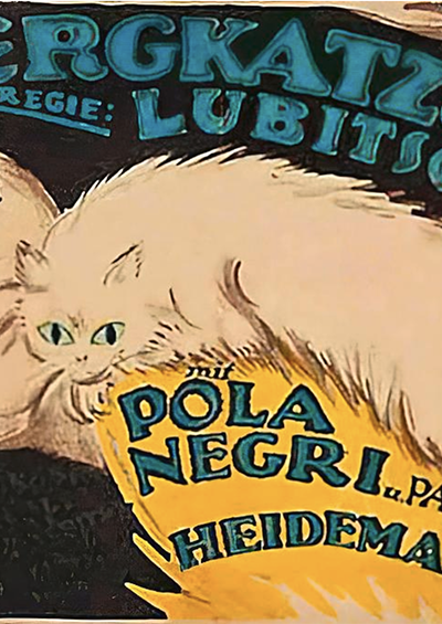 Hand drawn movie poster in bold colors.