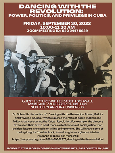 The event poster.