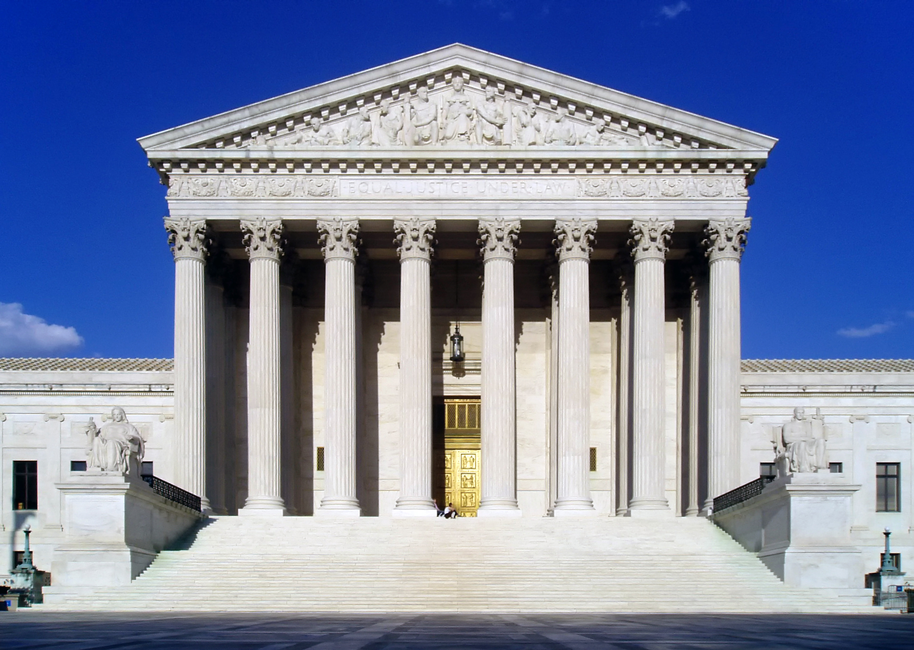 West facade of the U.S. Supreme Court