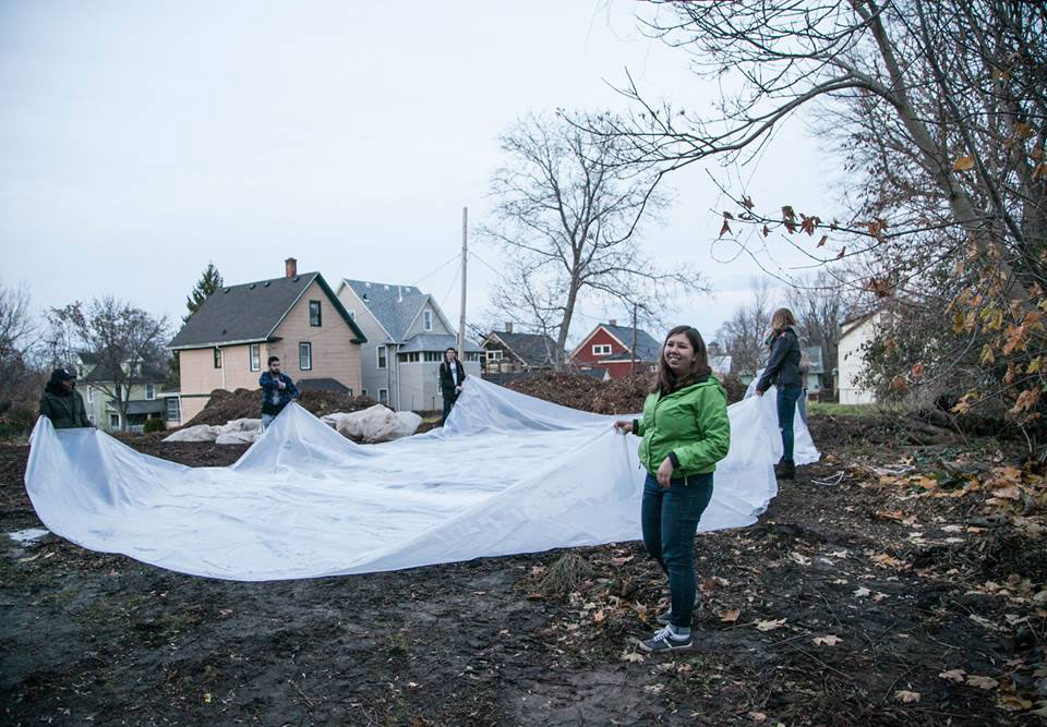 Urban farming class