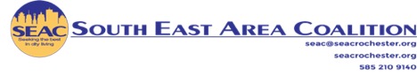 SEAC logo.