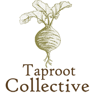 Taproot Collective logo.