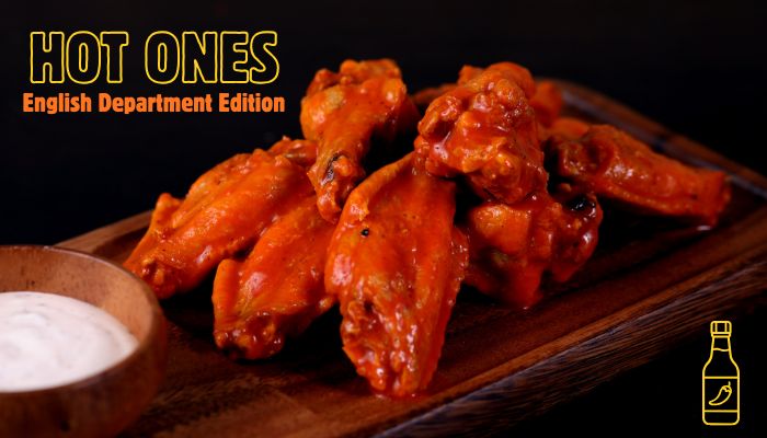 plate of hot wings 