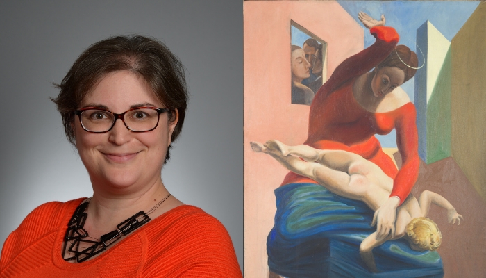 Rabia Gregory Headshot and painting