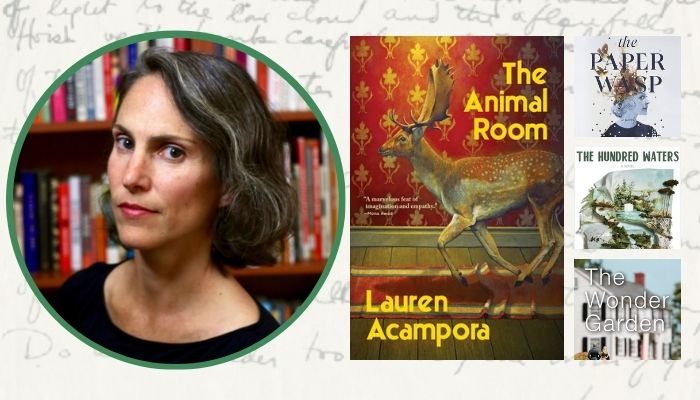 Photo of Lauren Acampora + Book Covers