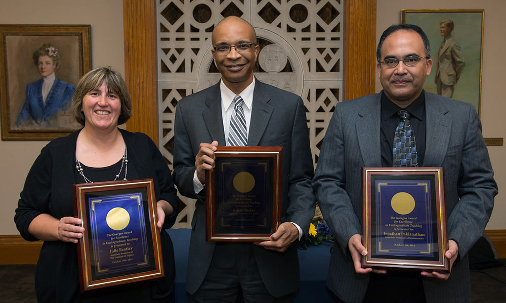 2014 Goergen Award recipients