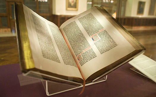 The Gutenberg Bible, Wikipedia