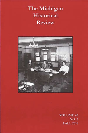 The Michigan Historical Review Book cover