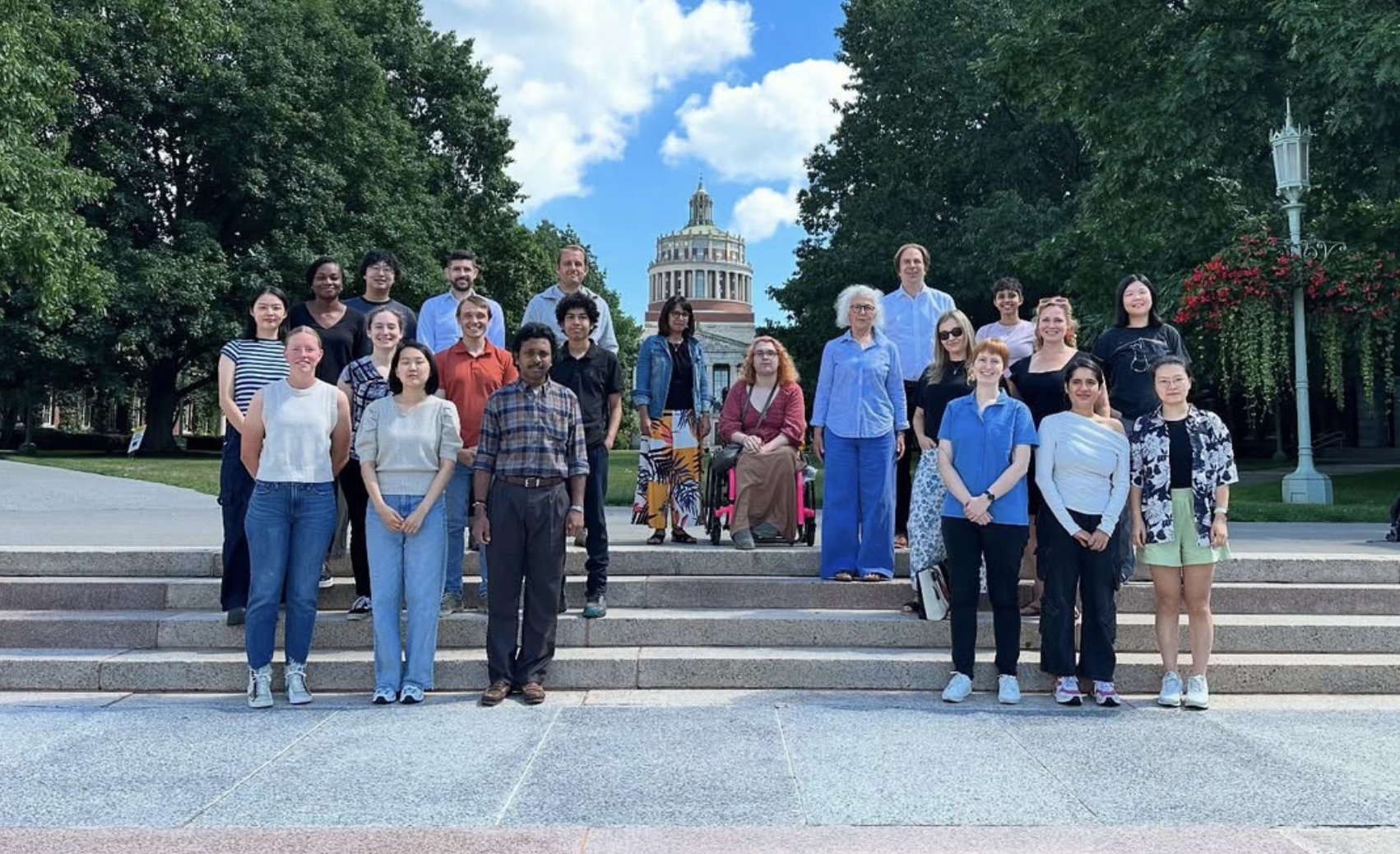Photo of graduate students in 2025