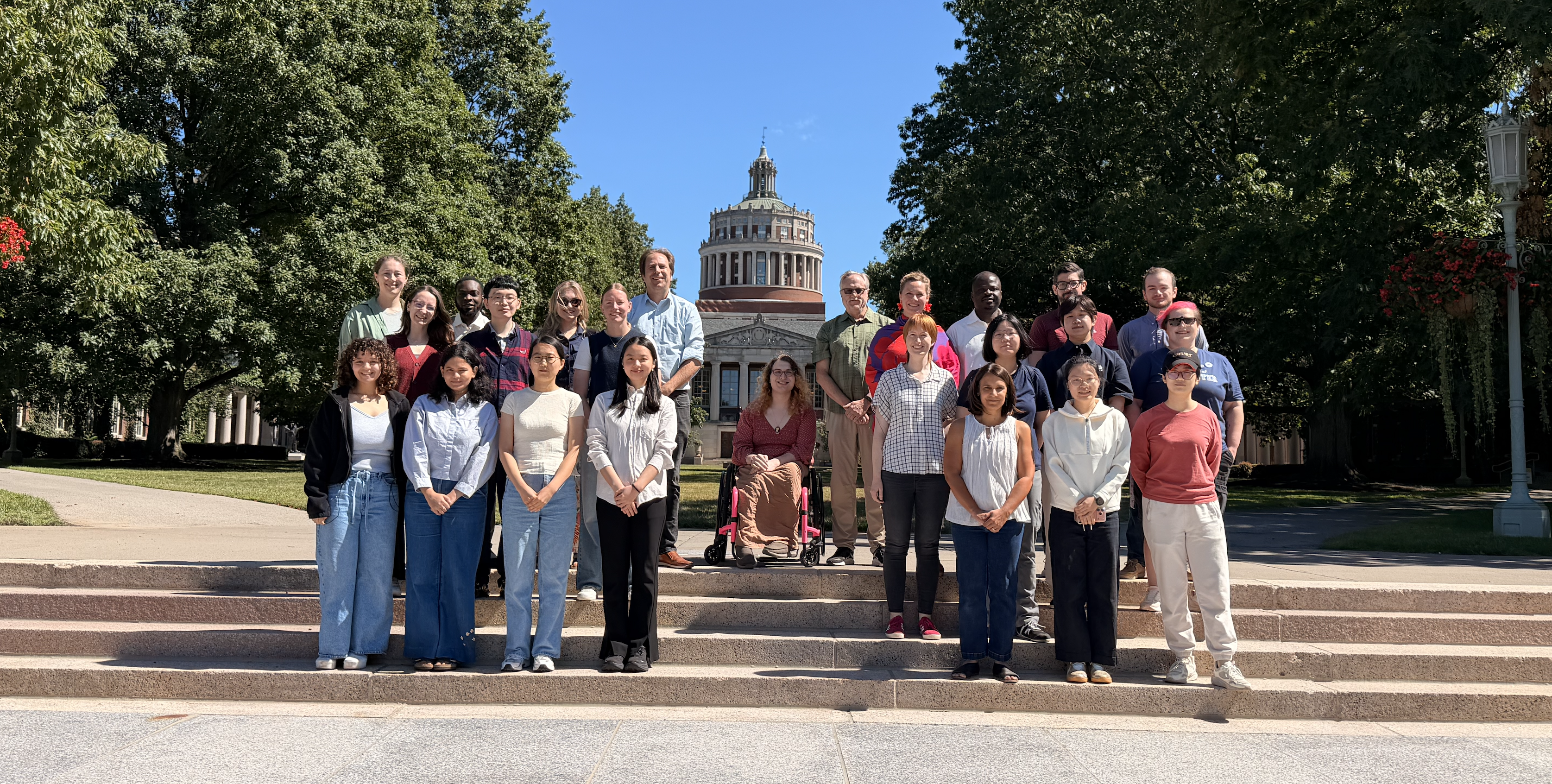 Graduate students and faculty in 2026