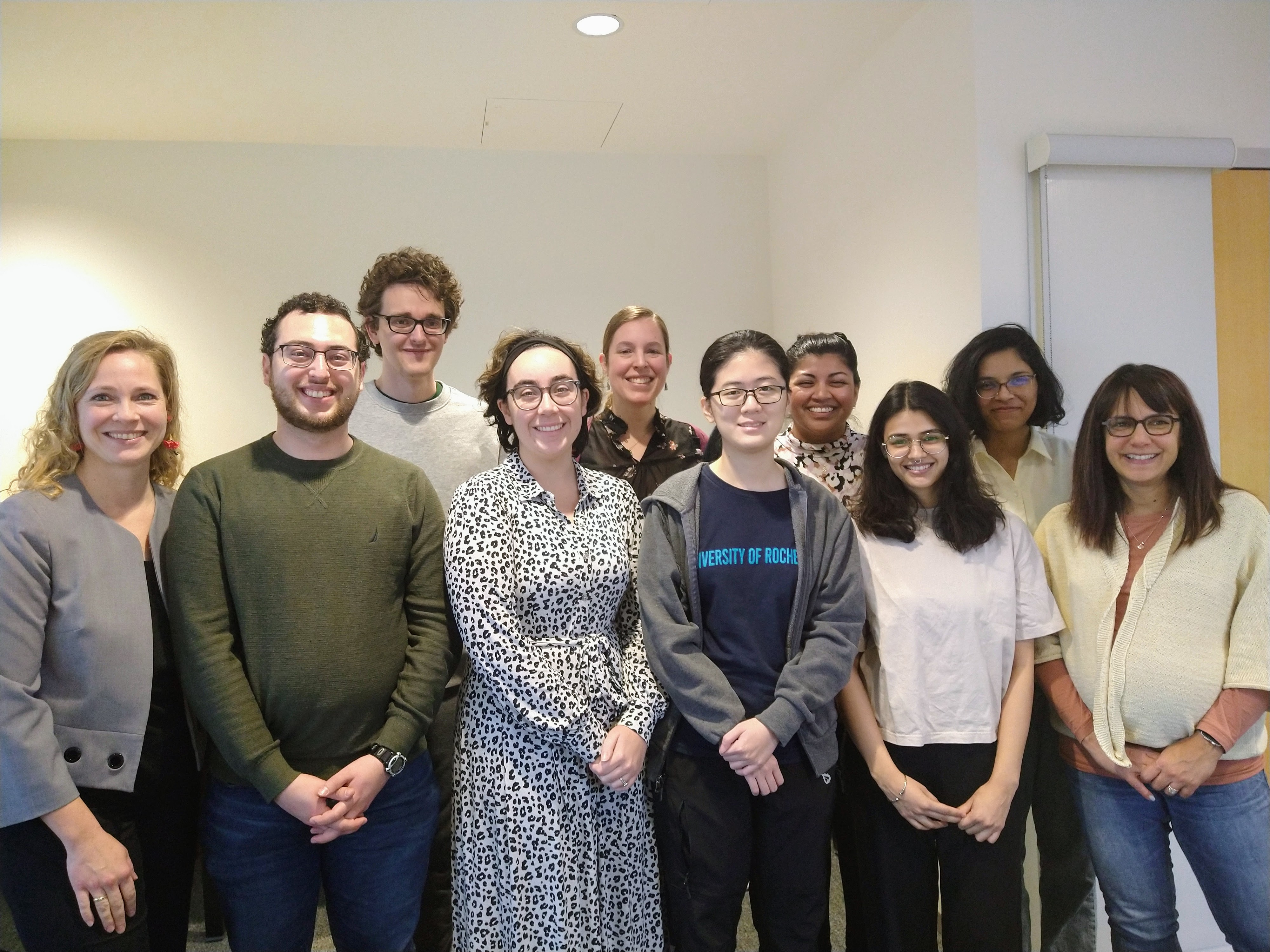 Photo of lab members