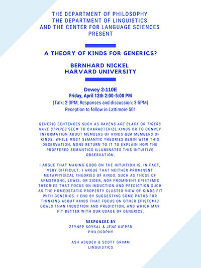 The event poster.