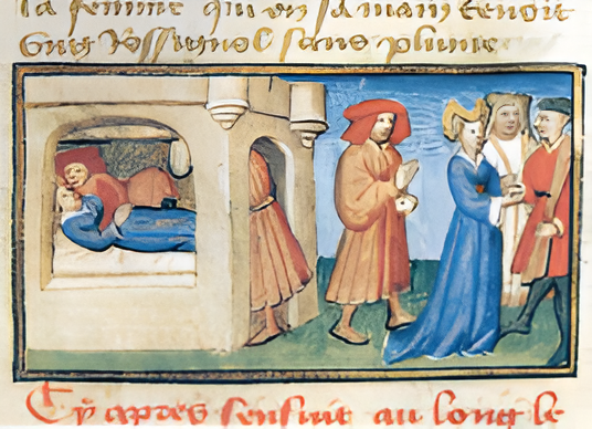A cropped image of a painting.