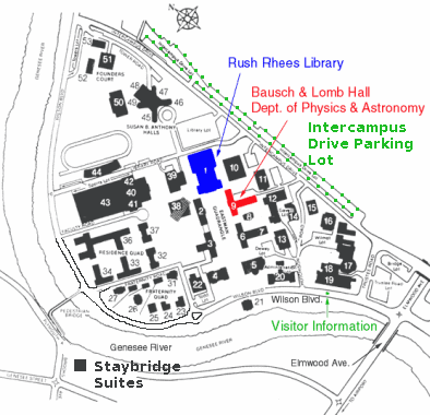 River Campus Map