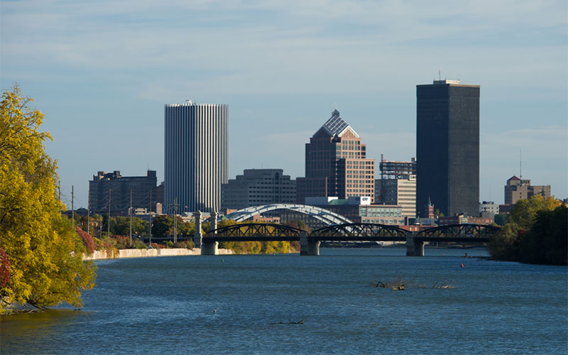 City of Rochester Skyline