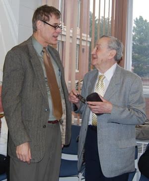 Profs. Boyd (left) and Wolf (right)