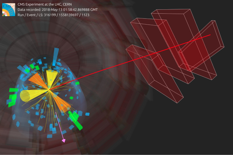 A graphic depicting the event results.