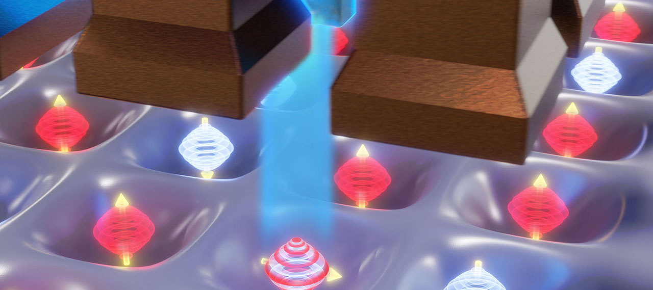 New method to control electron spin paves the way for efficient quantum computers.