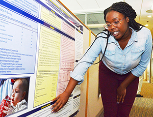 Student poster session