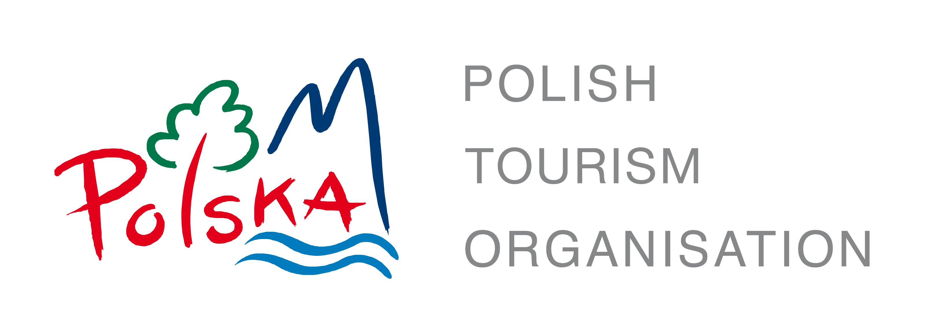 Logo for the Polish Tourism Organization.