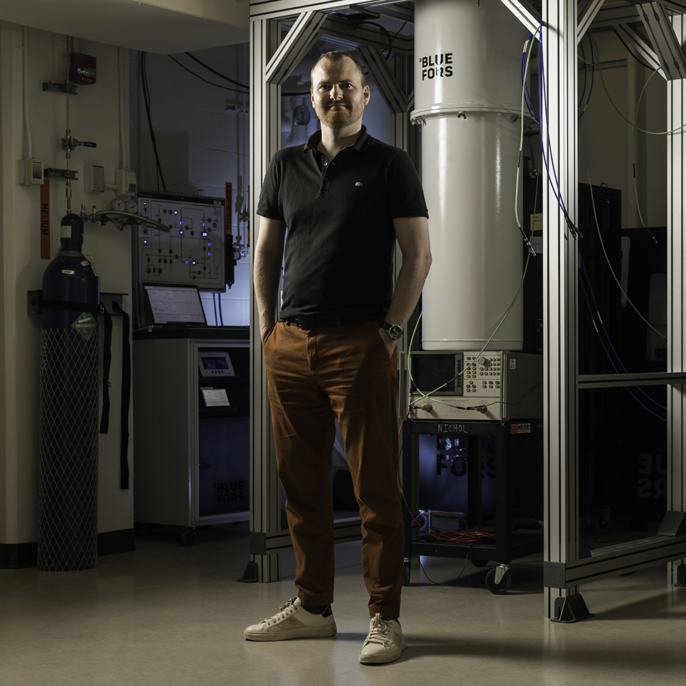 Physics and astronomy professor Machiel Blok.