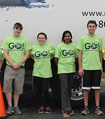 Interns and Volunteers Improve the Recycling Program